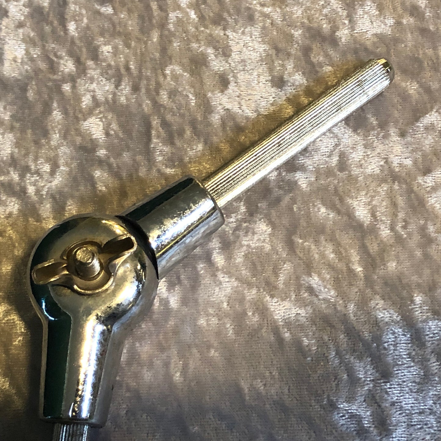Vintage 1950s-60s Kent Tom Drum Arm Chrome