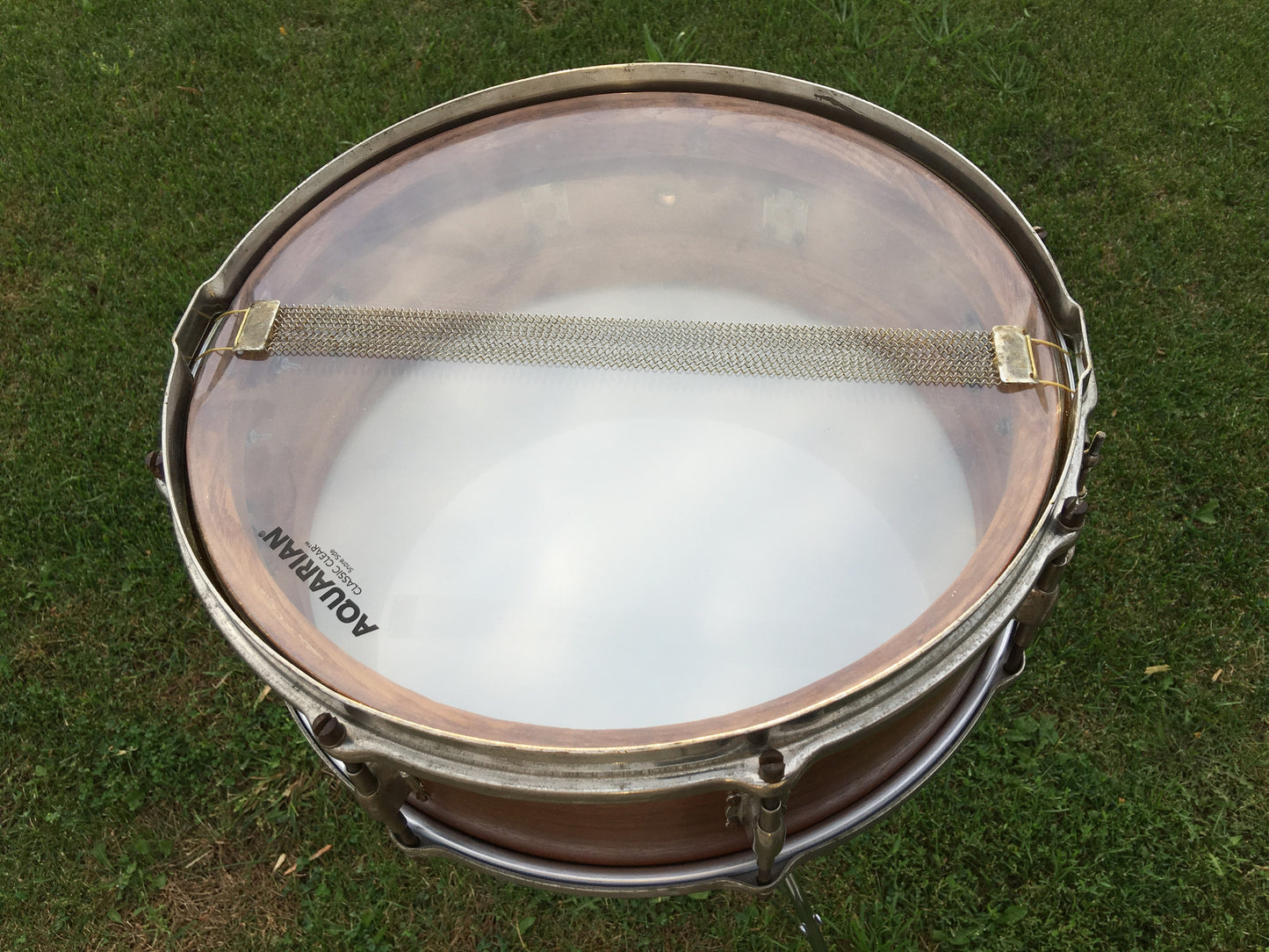 Leedy Professional 5"X14" Solid Shell Mahogany Snare Drum 1920's