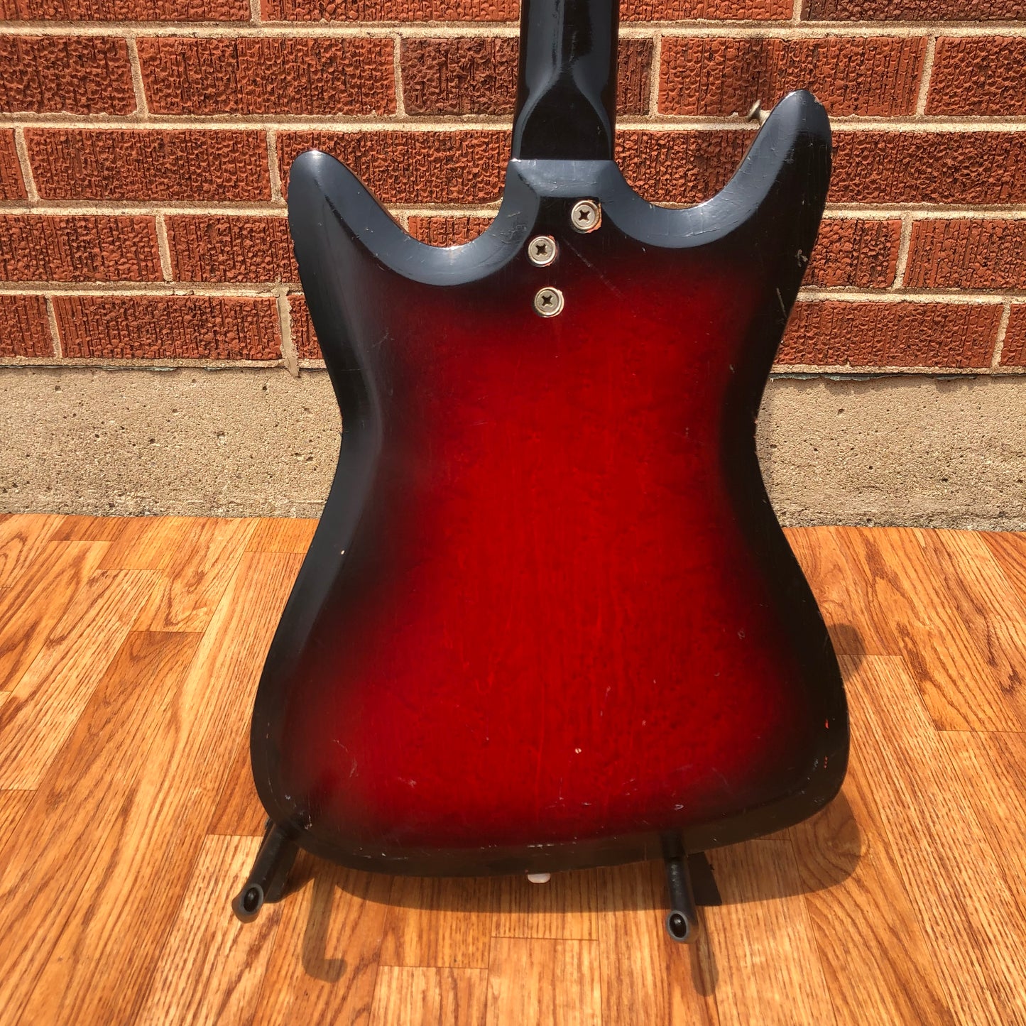 1960s Kay Vanguard Single Pickup Redburst