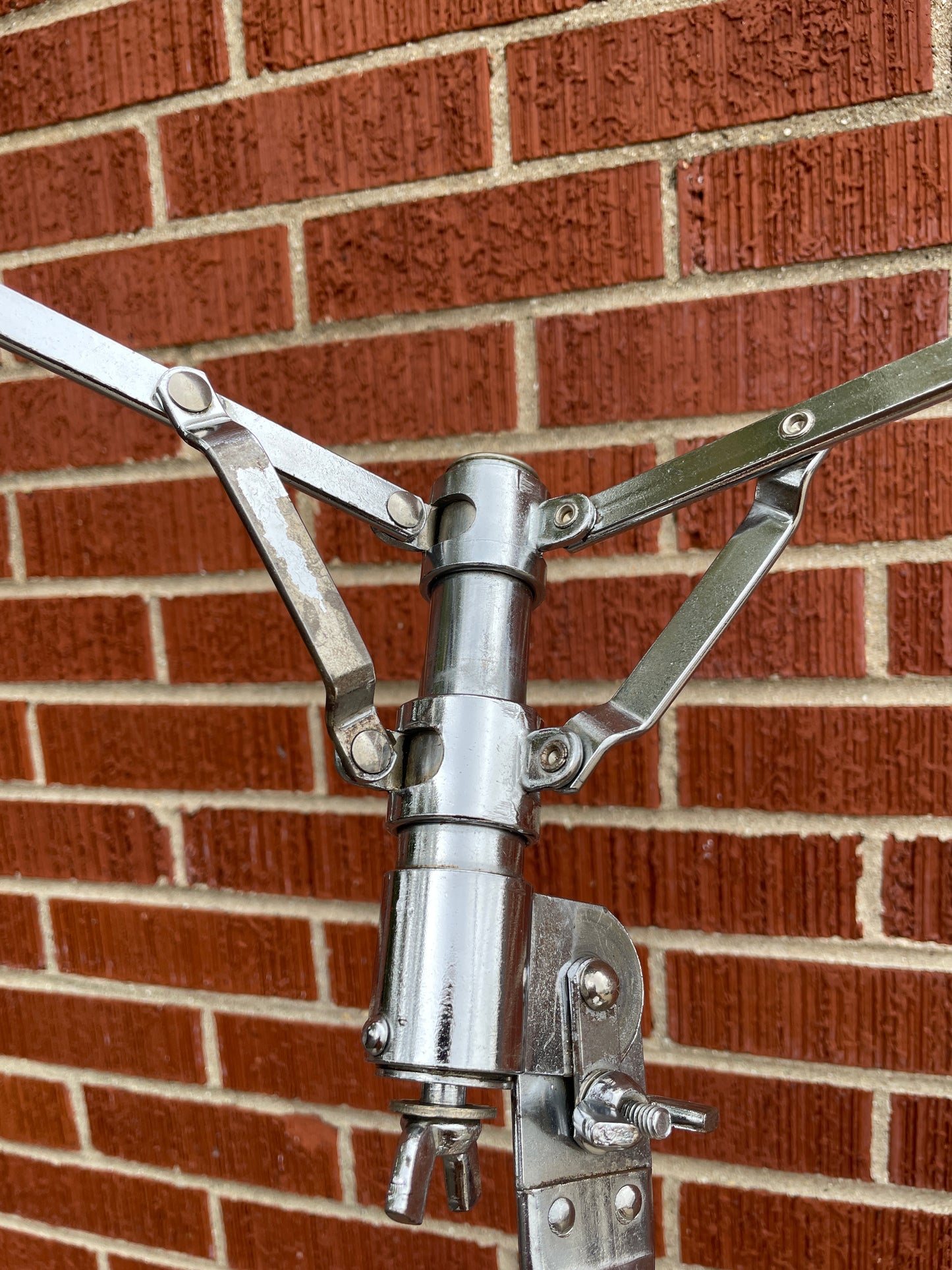 1960s Ludwig No. 1358C Buck Rogers Snare Stand Chrome Walberg & Auge