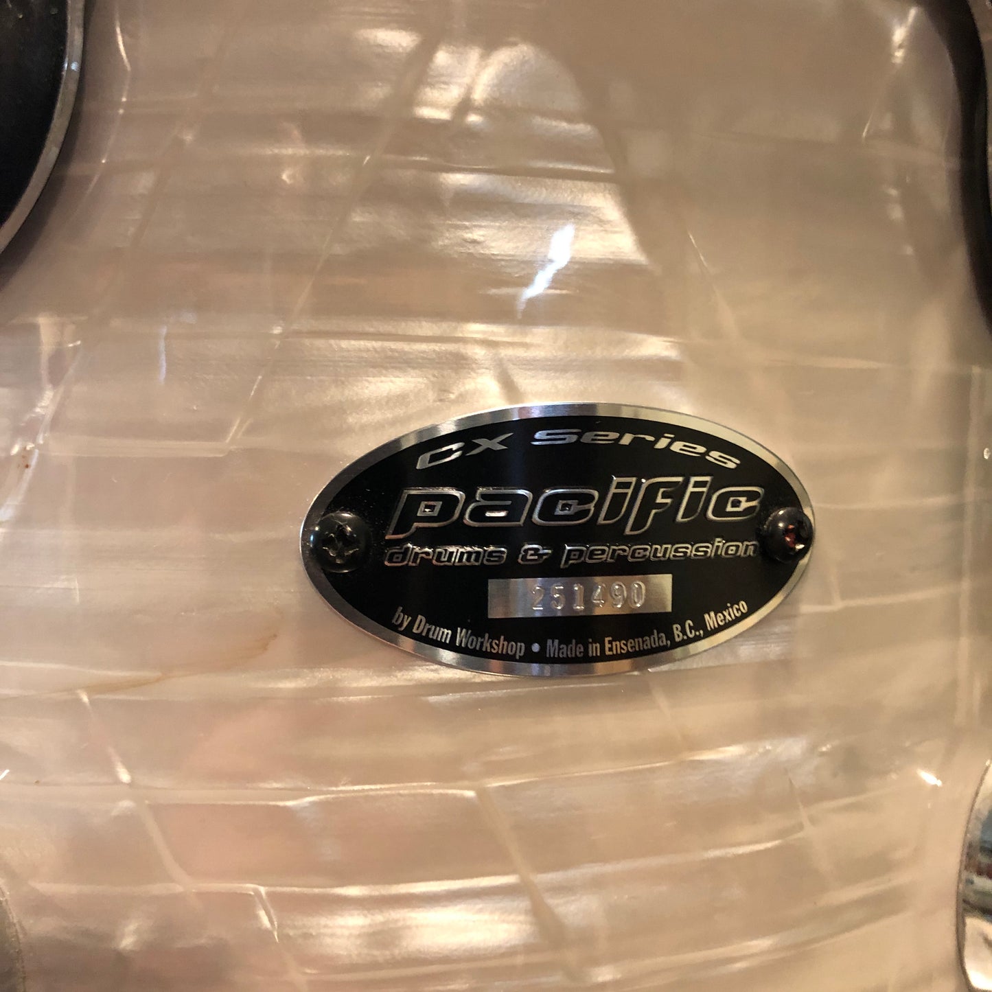 Pacific PDP 9x12 CX Series Tom Drum White Onyx