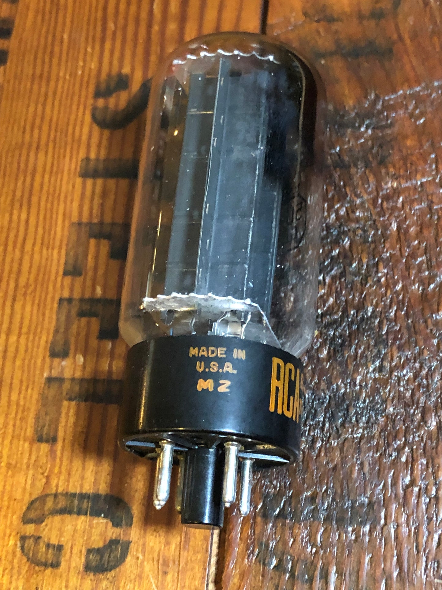 Vintage RCA 5U4GB Rectifier Tube w/ Original Box