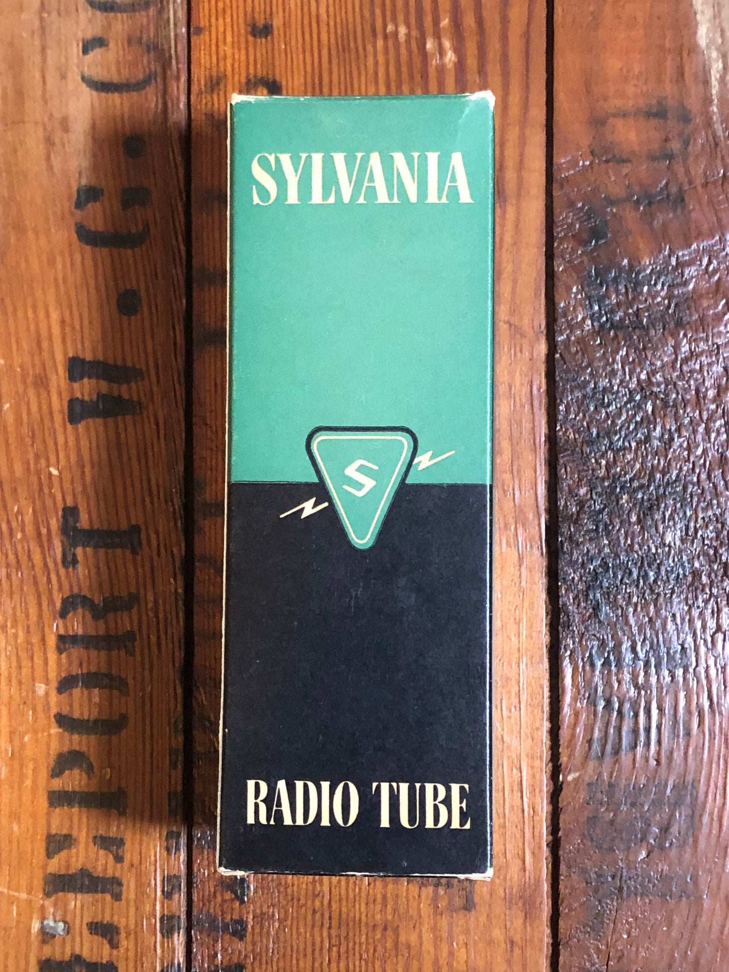 Vintage Sylvania 5U4G Rectifier Tube w/ Original Box