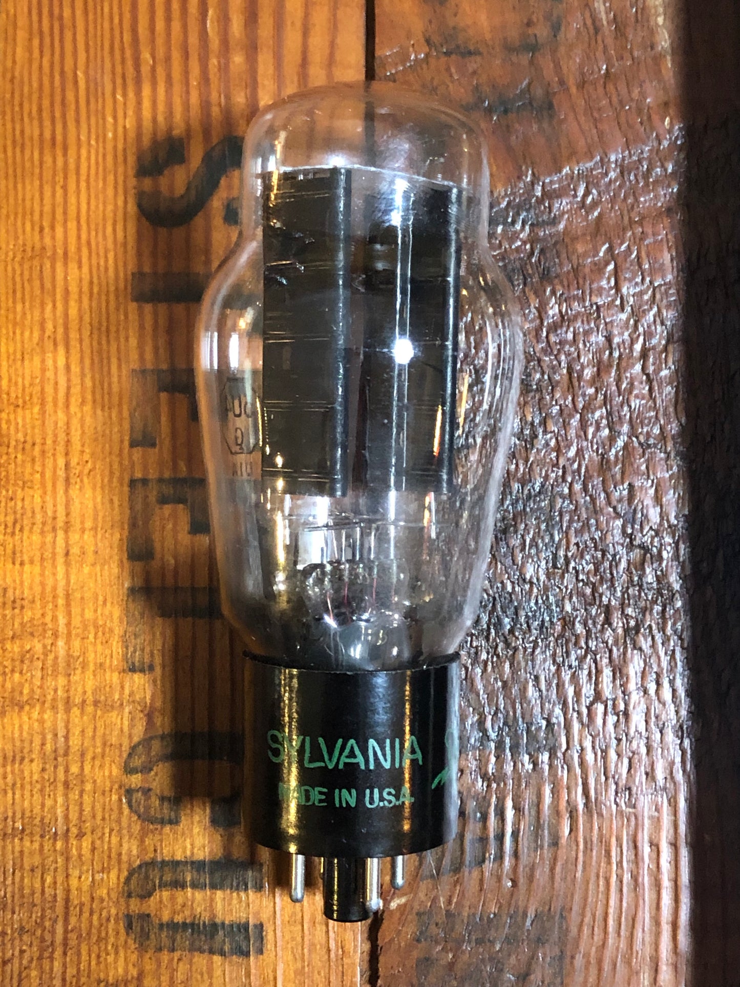 Vintage Sylvania 5U4G Rectifier Tube w/ Original Box