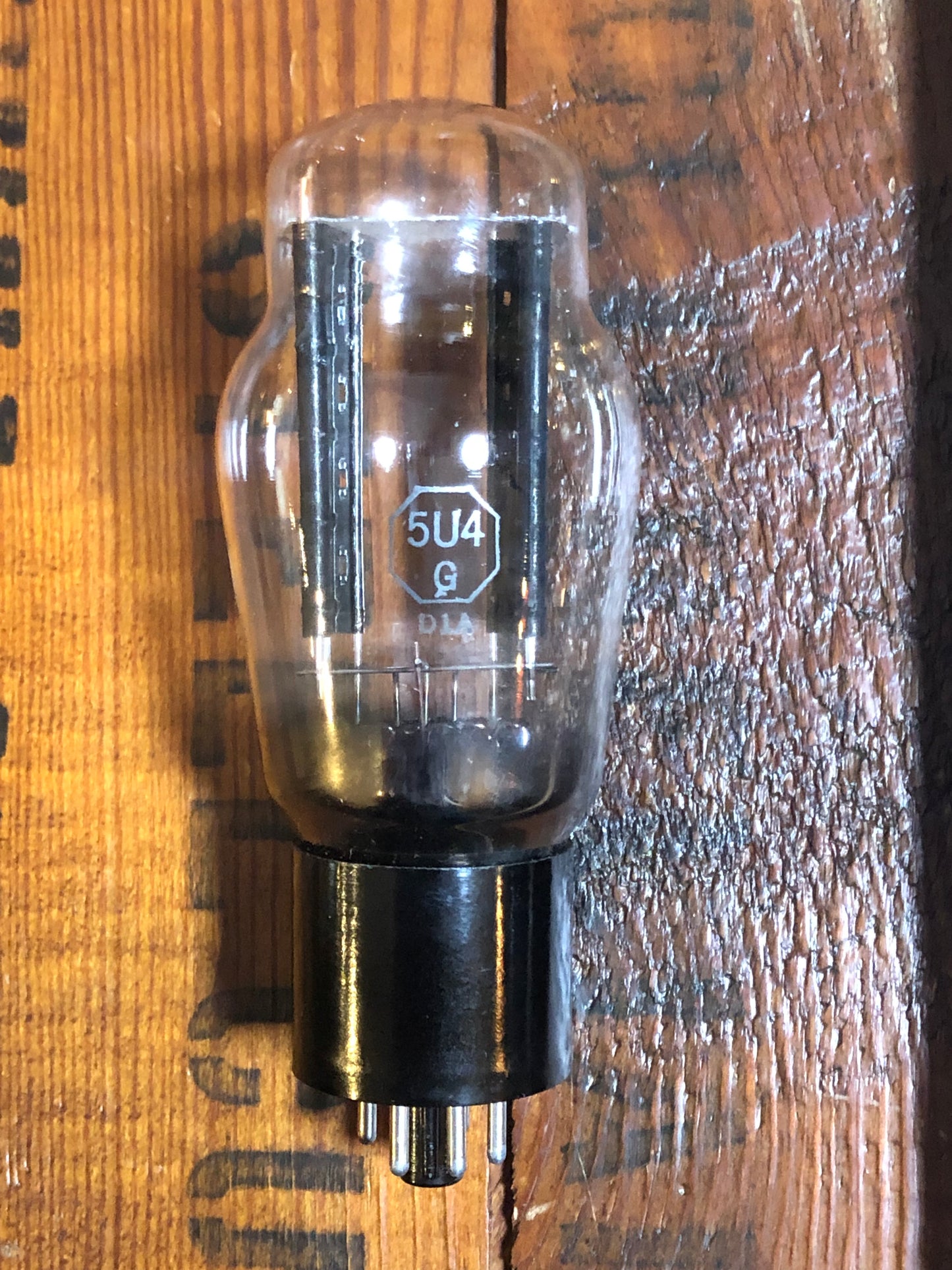 Vintage Sylvania 5U4G Rectifier Tube w/ Original Box