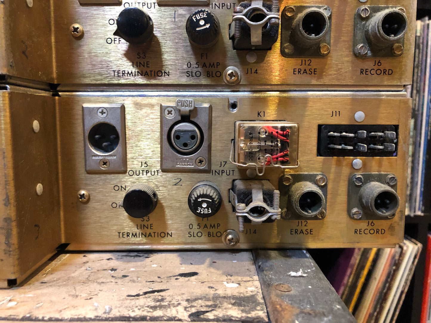 (3pcs) Ampex 440B Tape Machine Preamp Modules w/ Cards 4020260-05