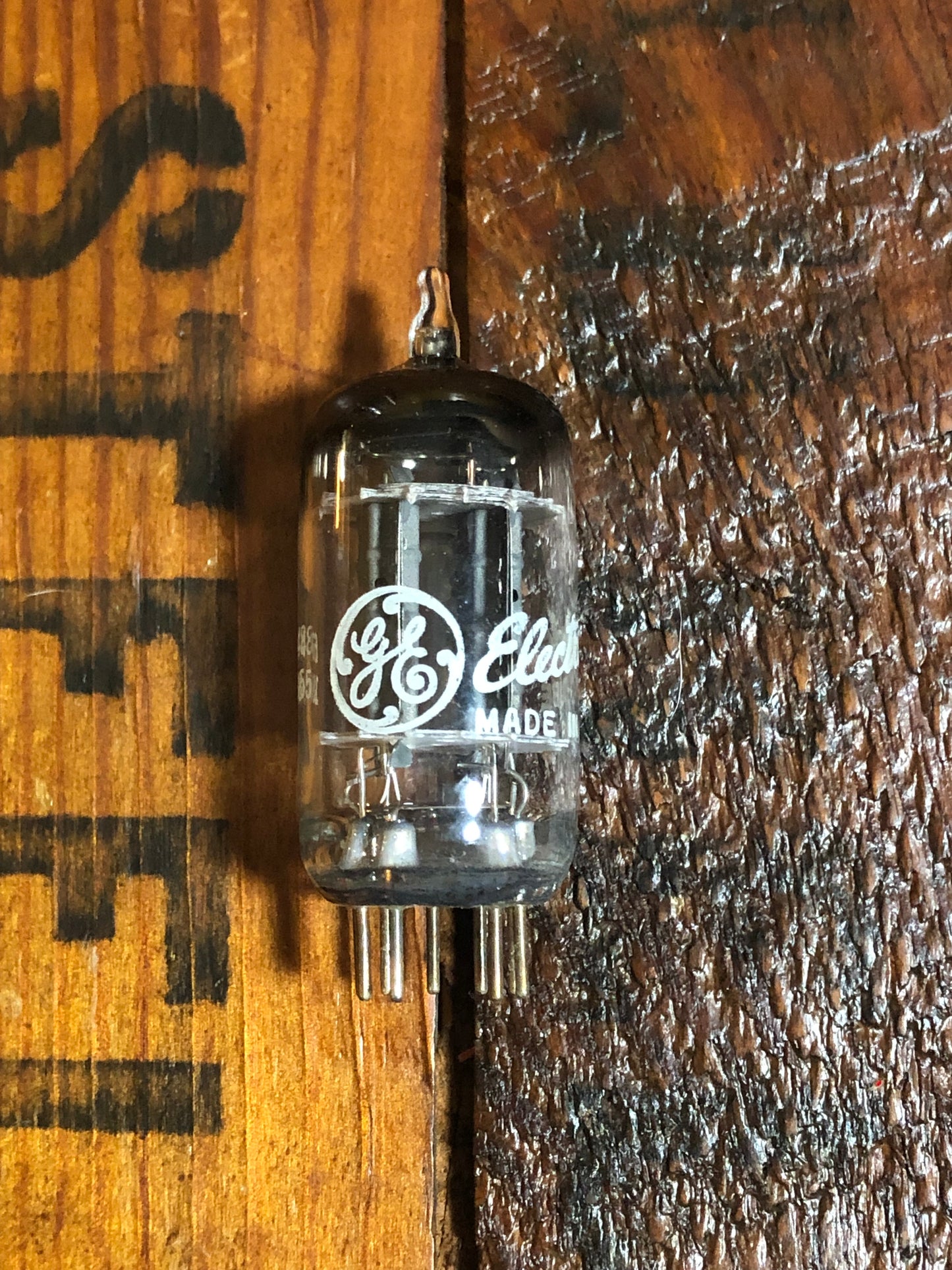 Vintage 1961 GE 12AX7 Preamp Tube General Electric ECC83 Valve