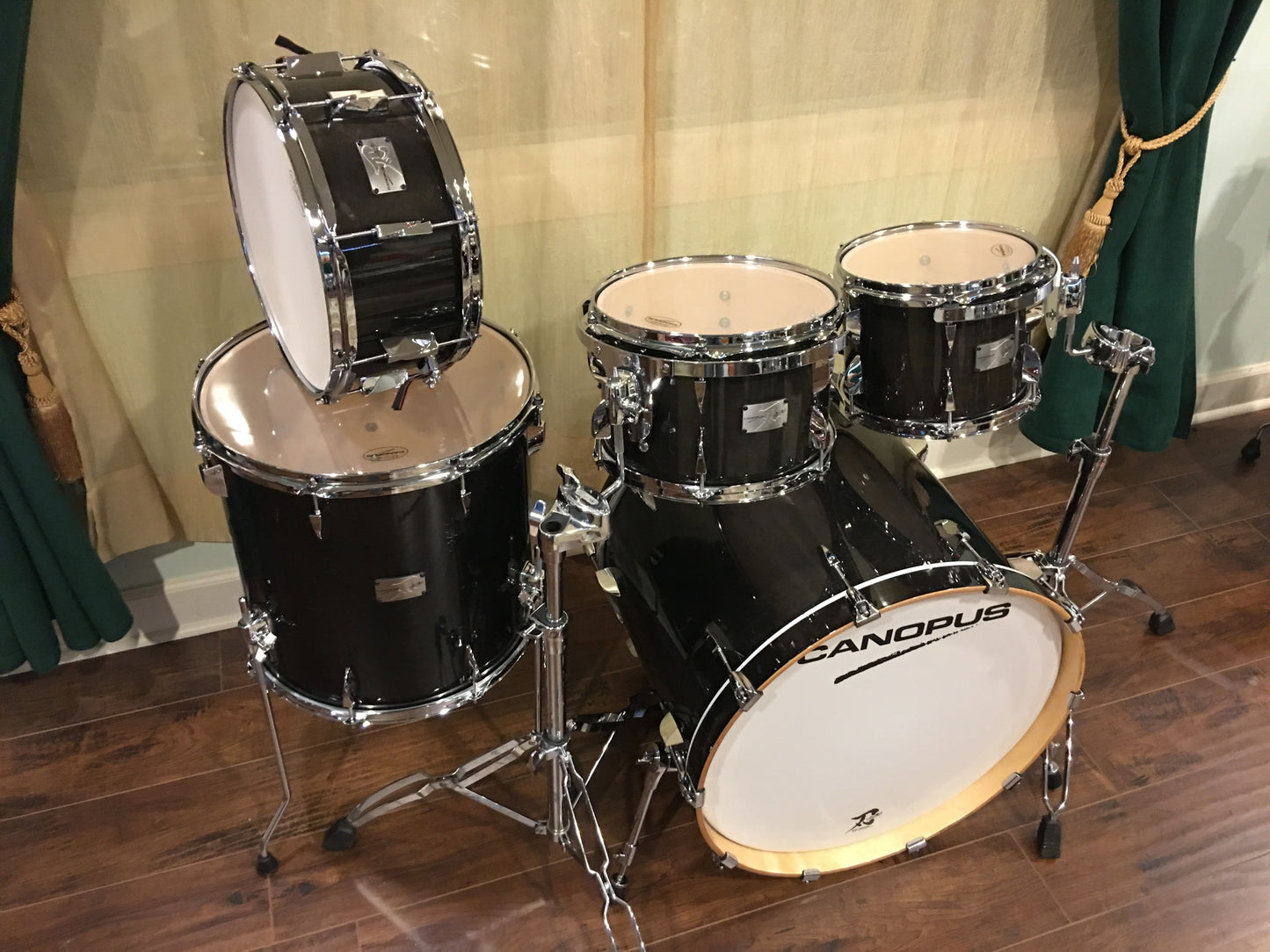 Canopus New Yaiba Groove Kit - Ebony Lacquer