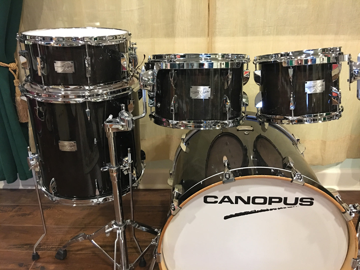 Canopus New Yaiba Groove Kit - Ebony Lacquer