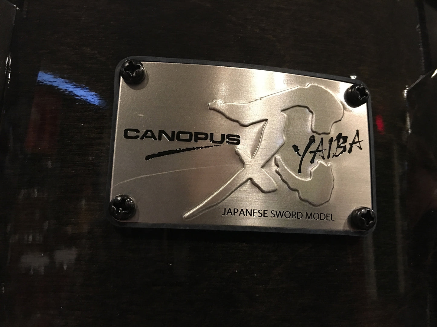 Canopus New Yaiba Groove Kit - Ebony Lacquer