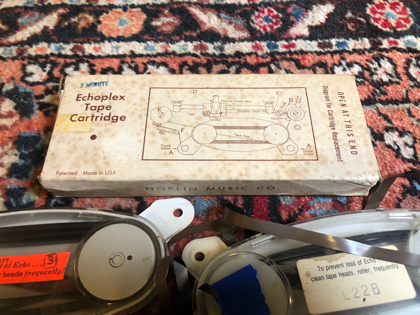 Maestro Echoplex Tape Cartridge Lot For Refill / Repair