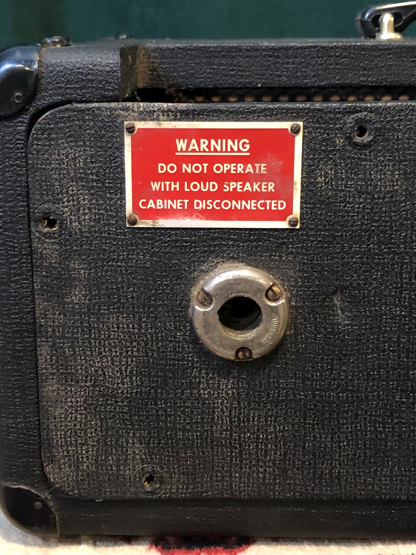 Rare Vintage 1960s Vox AC100 Small Box Amplifier Head-shell Amp Sleeve Cabinet