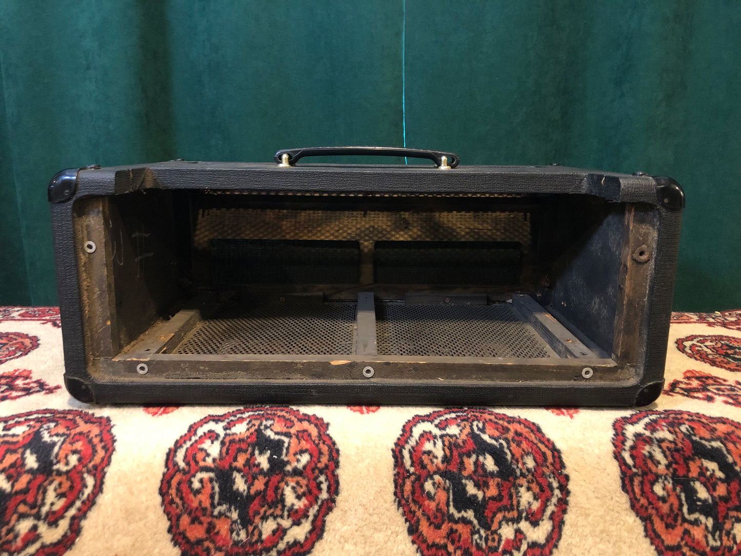 Rare Vintage 1960s Vox AC100 Small Box Amplifier Head-shell Amp Sleeve Cabinet