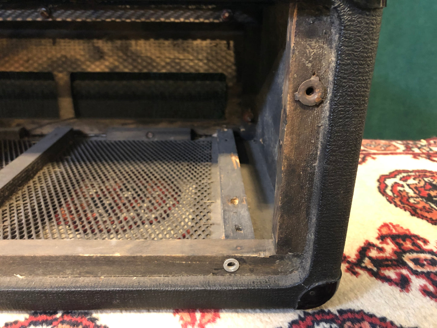 Rare Vintage 1960s Vox AC100 Small Box Amplifier Head-shell Amp Sleeve Cabinet