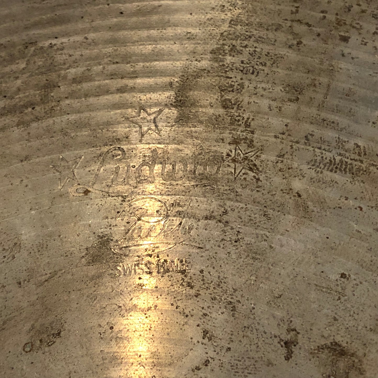 11" Paiste 1950s-60s Ludwig Standard 3-Star Splash Cymbal 388g #365