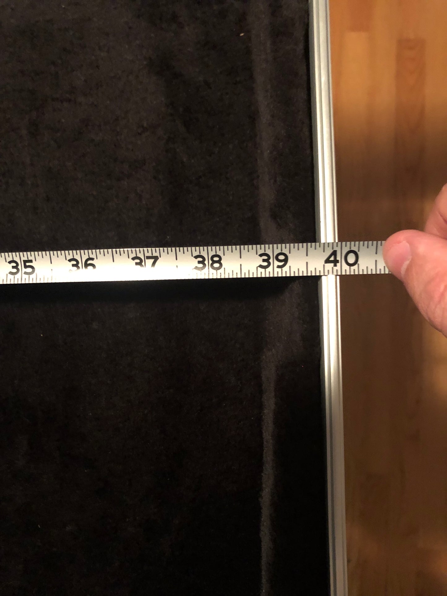 1990s Washburn Electric Guitar Road / Flight / Tour Case Silver