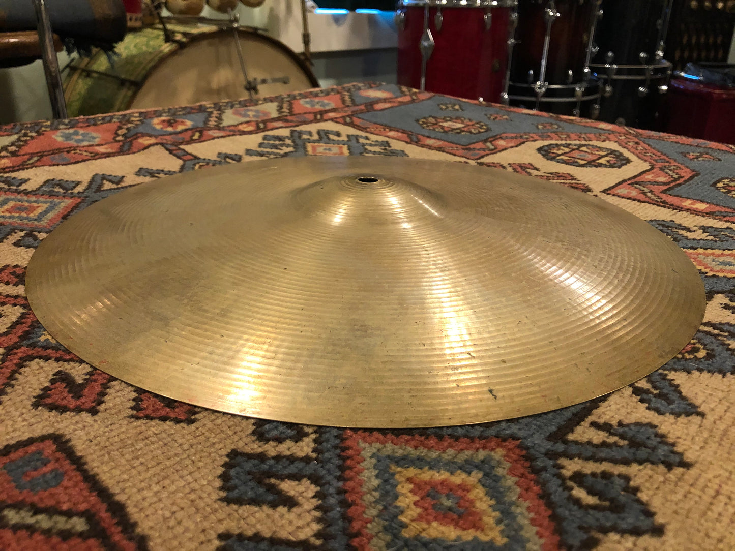 16" Paiste 1960s Pre-Serial # Formula 602 Crash Cymbal 994g #529 *Sound Clip*