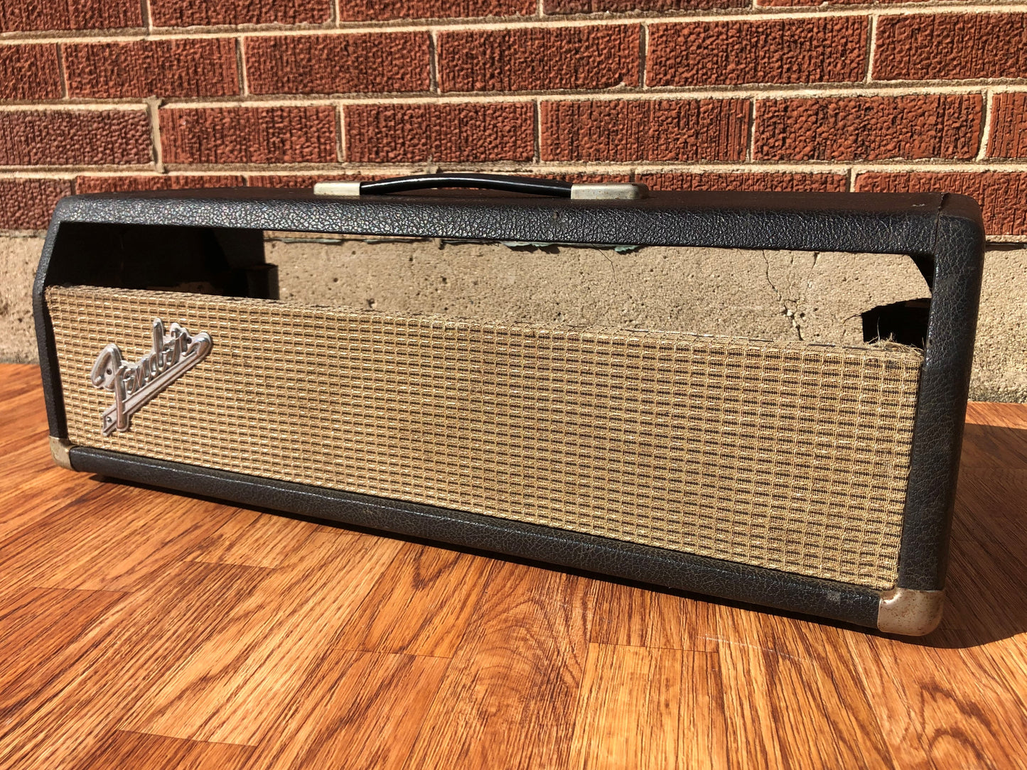 Vintage 1960s Fender Showman Amplifier Head Shell Case Cabinet AB763