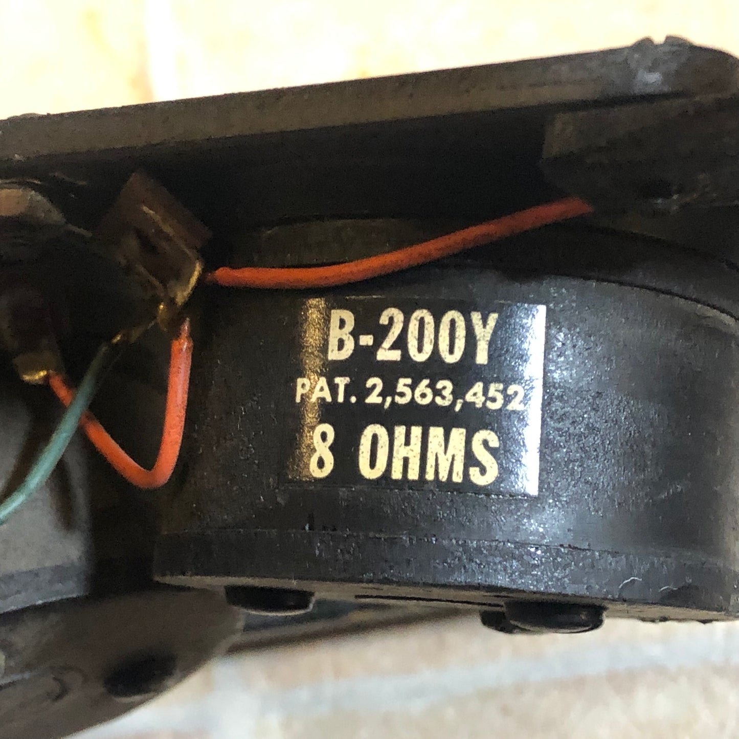 Lot of 4 Vintage Bozak B-200Y Treble Speaker Pairs for B-207 / B-199A Frame System Tweeter