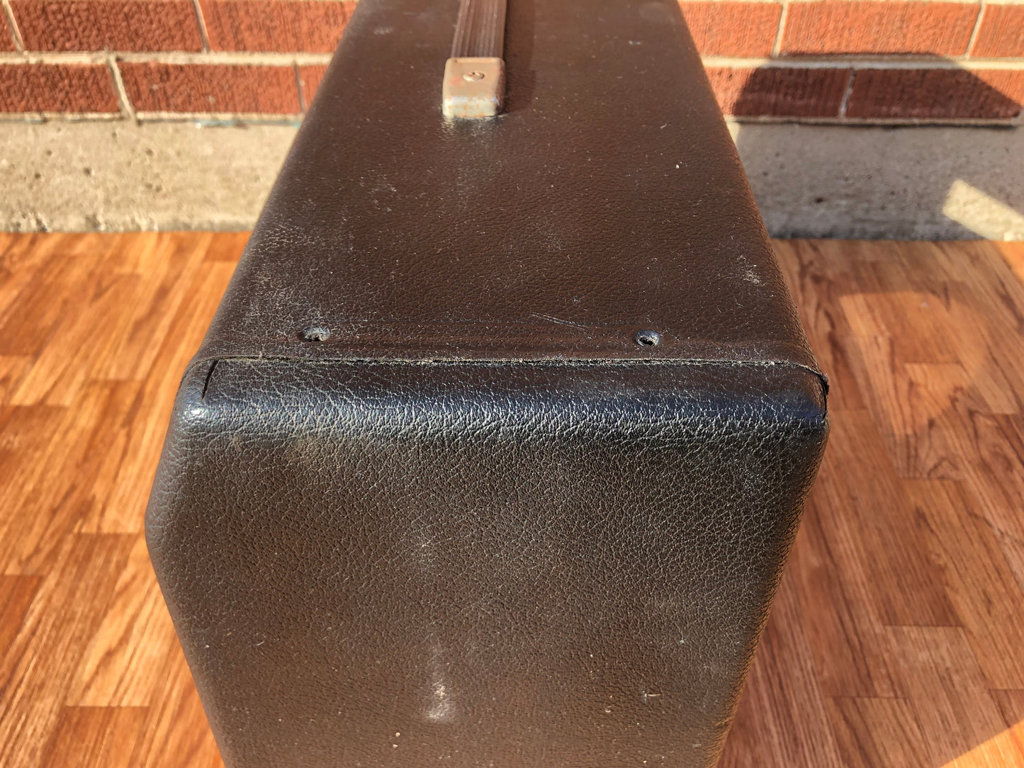 1960s Vintage Fender Deluxe Reverb Combo Amplifier Cabinet Amp Shell AB763