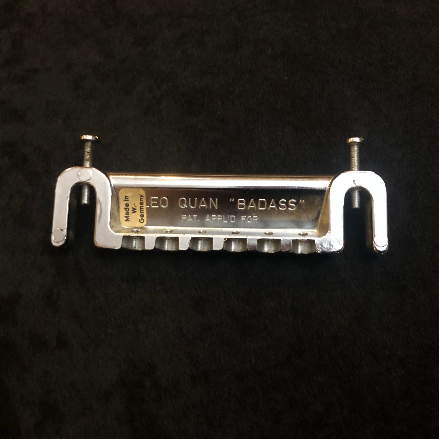 1970s Leo Quan Badass Bridge Wraparound Tailpiece PAF Patent Applied For - Les Paul / SG