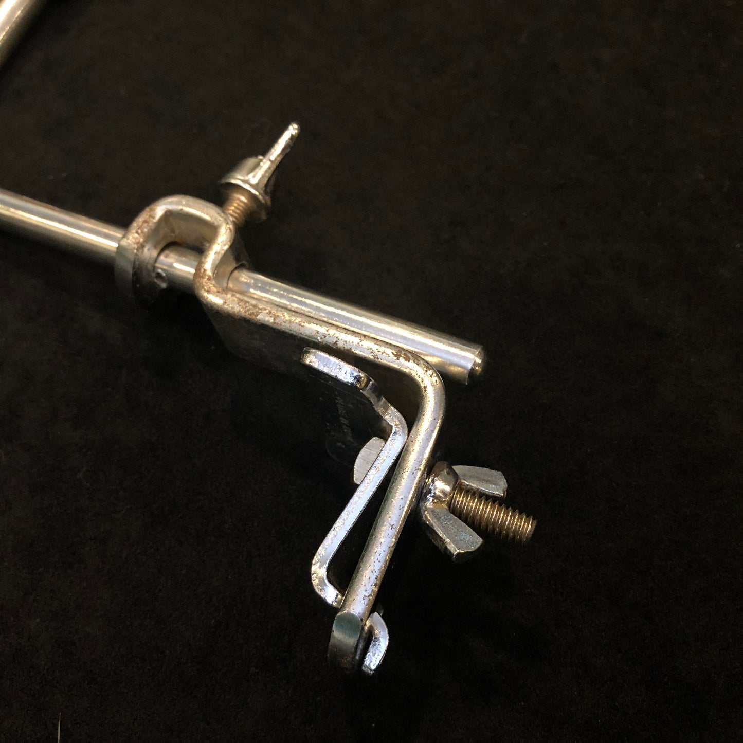 Vintage Made in Japan Bass Drum Mounted Cymbal L-Arm Holder MIJ