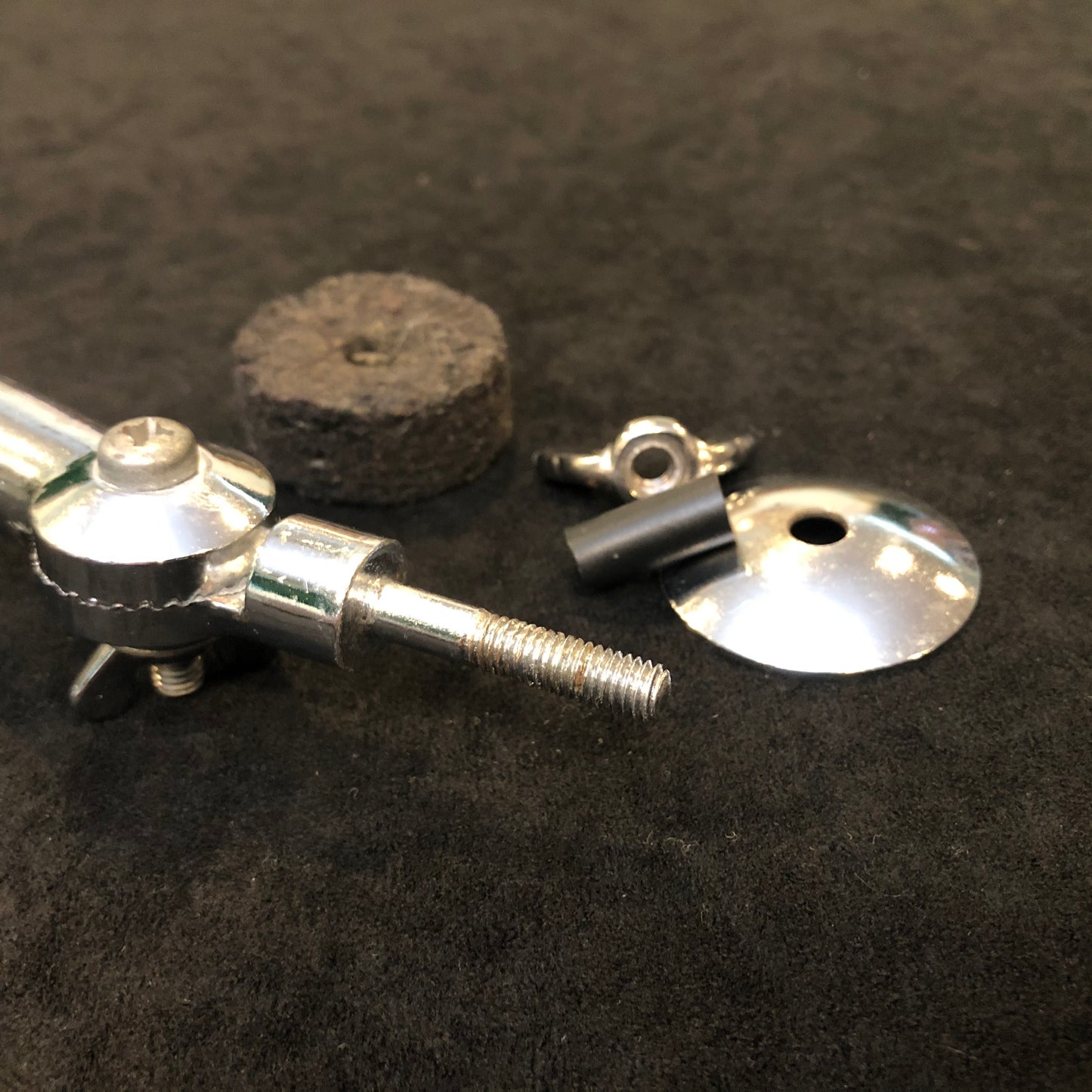 Vintage Made in Japan Bass Drum Mounted Cymbal L-Arm Holder MIJ