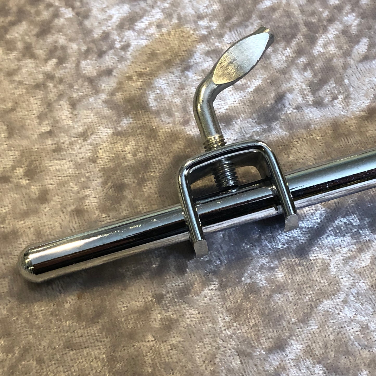 1950s-60s Premier Bass Drum Hoop Mount Cow Bell Holder