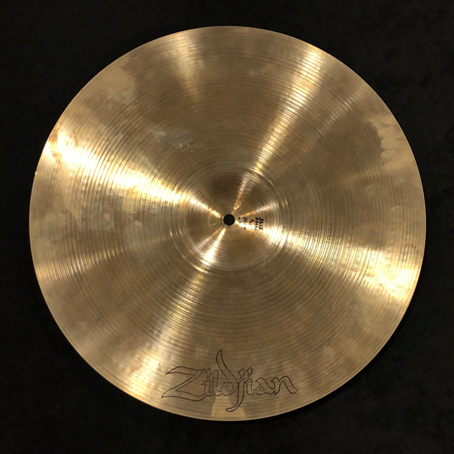 16" Zildjian A 1970s Thin Crash Cymbal 970g #738