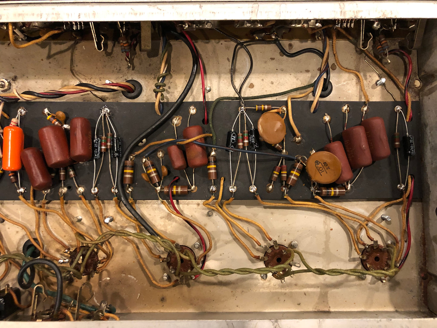 1969 Fender Silverface Bassman Amplifier Head AC568