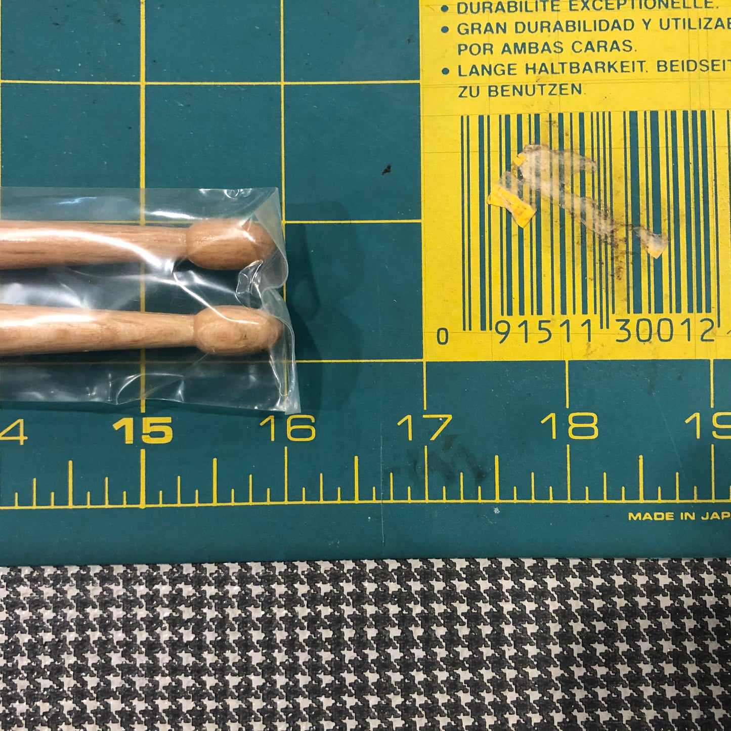 1960s NOS Pro-Mark Model JH Jake Hanna Drumsticks Wood Tip 6 Pairs w/ Box Made In Japan