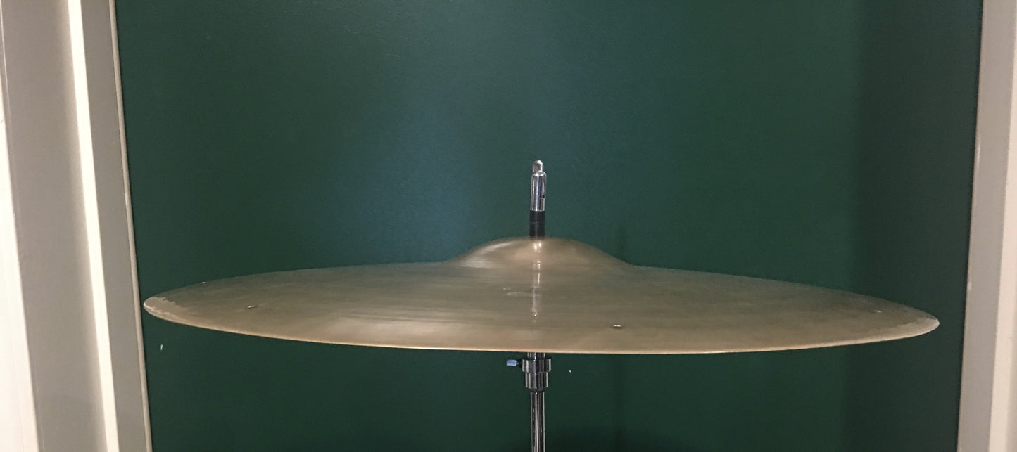 18” Zildjian A Type III Trans Stamp Ride Cymbal w/ Rivets 1951-1952 1800g - #10
