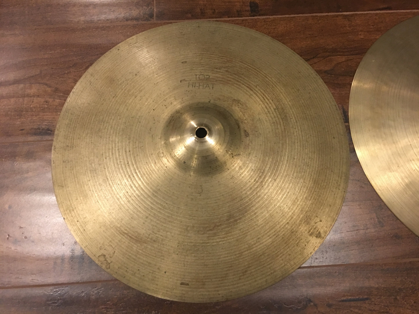 14" Zildjian A 1950s Hi-Hat Cymbals 738g / 784g #464
