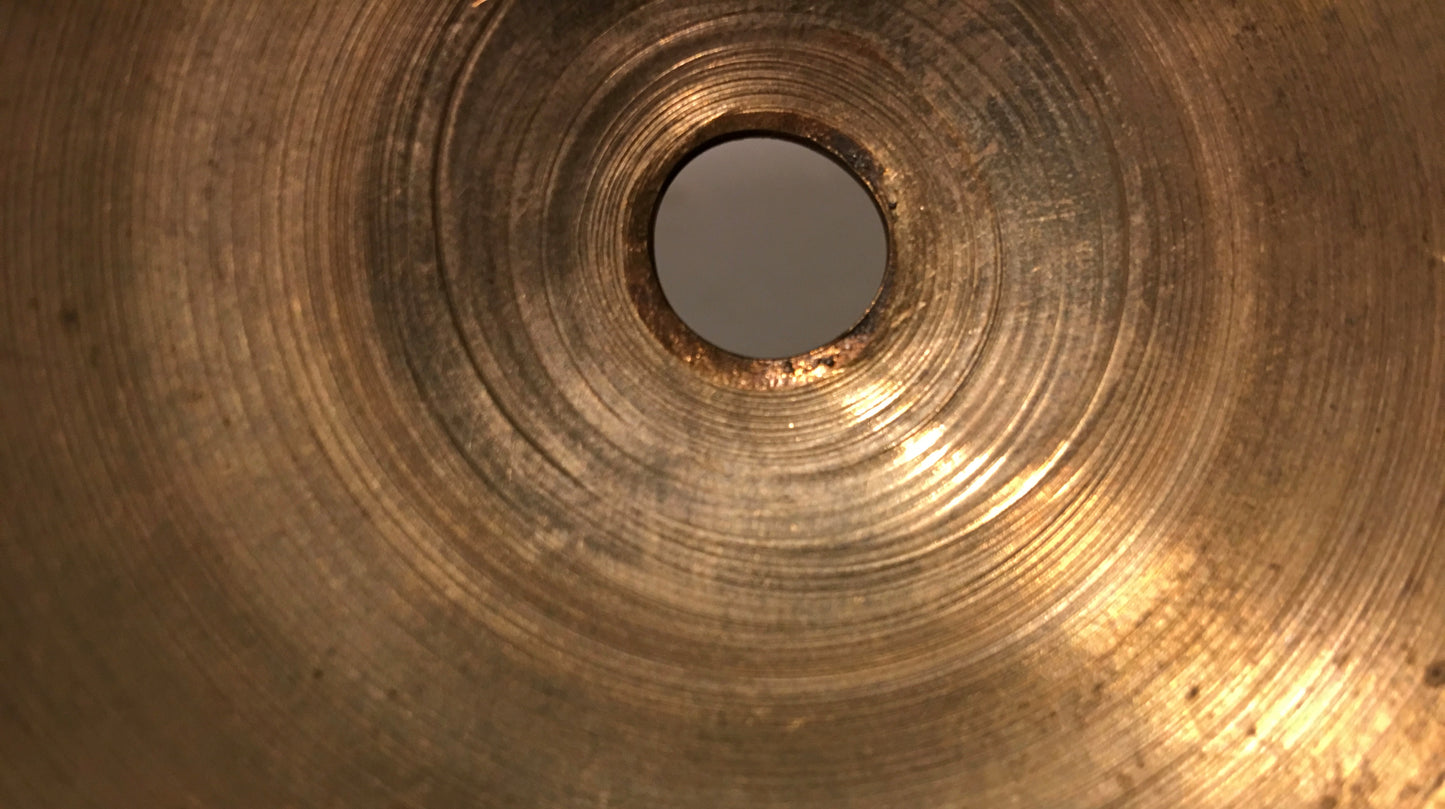 12" Vintage 1930s Zildjian A 1st Stamp Splash / Trap Cymbal 378g #355
