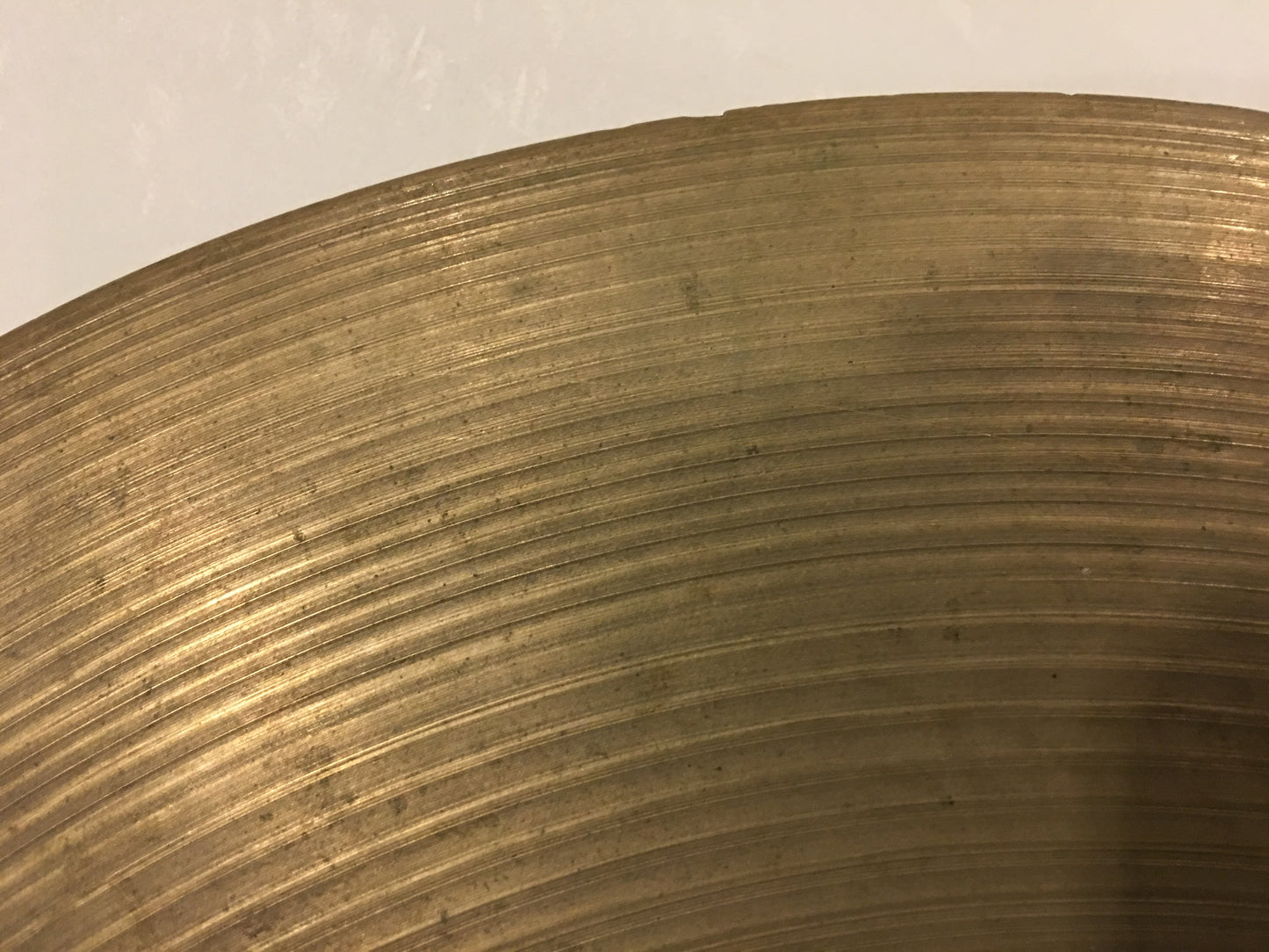 15" Vintage 1950s Zildjian A Hi Hat Cymbal Pair 1410/1438g #495