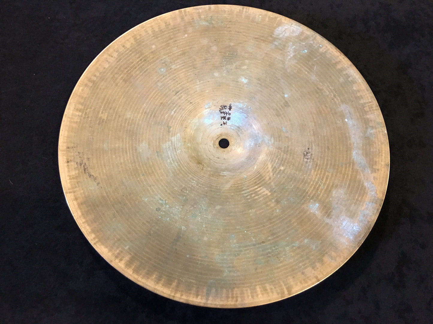 14" Vintage Paiste Formula 602 Pre Serial # Hi Hat Cymbal Single 946g #361