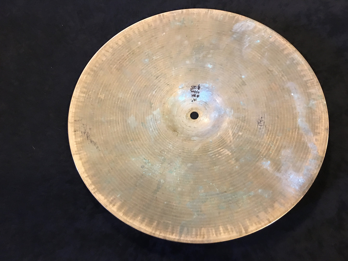 14" Vintage Paiste Formula 602 Pre Serial # Hi Hat Cymbal Single 946g #361