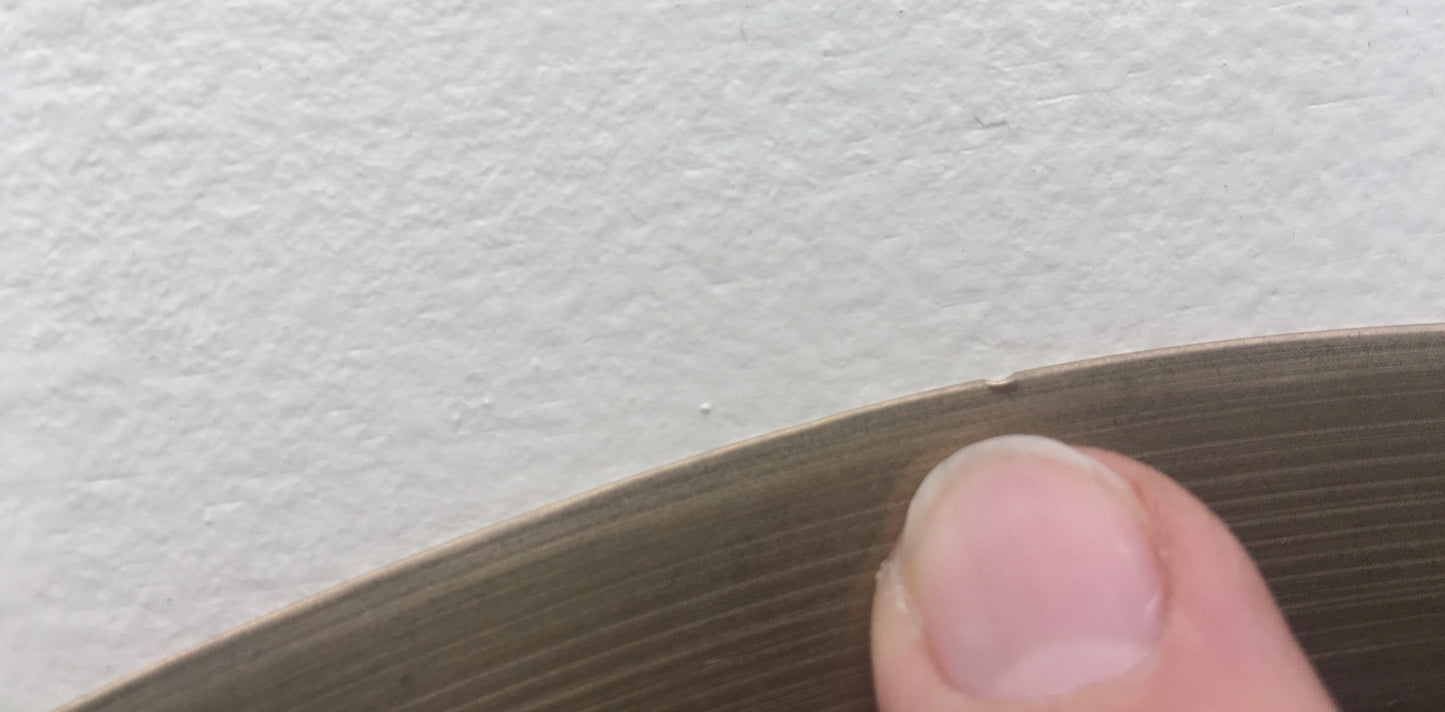 13" Zildjian A 1st Stamp 1929-1940 Single Hi-Hat or Splash Cymbal 444g #466