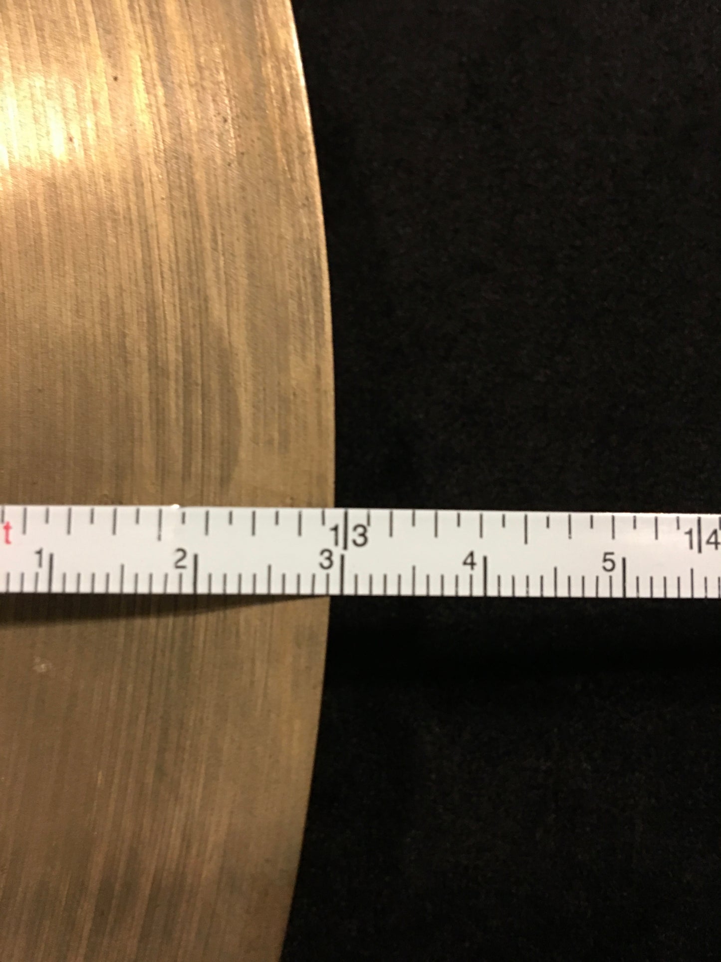 13" Vintage Zildjian Trans Stamp Crash / Hi Hat #353