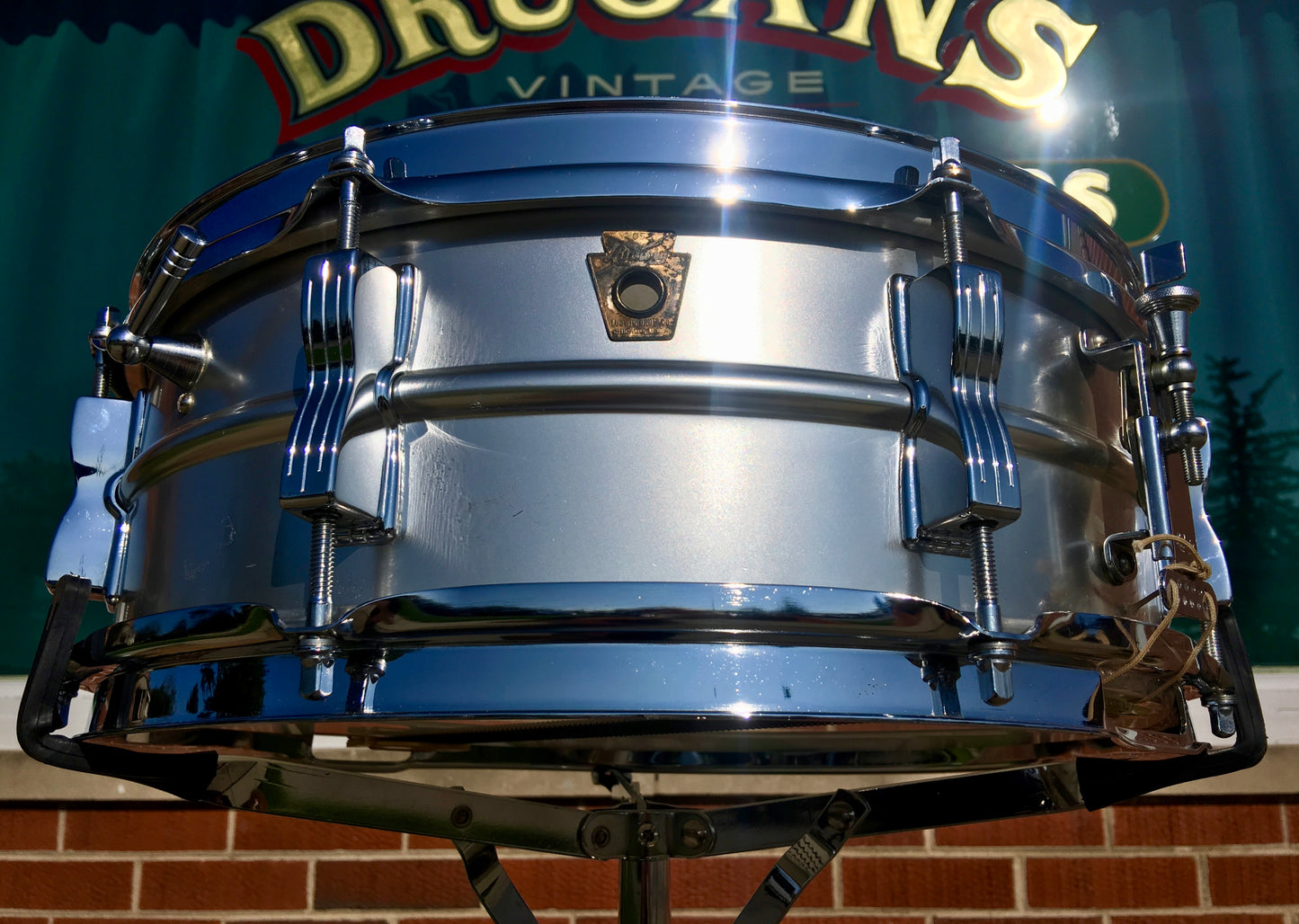 Vintage 1963 Ludwig Acrolite Keystone Snare Drum 5x14 - Early Acro!