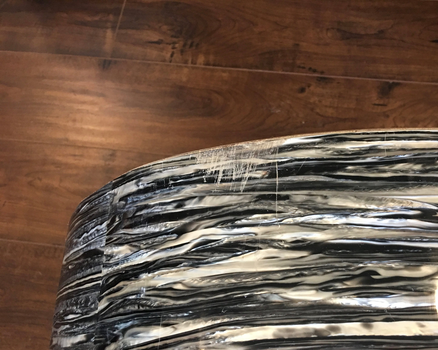 1960s Ludwig 14x20 Keystone Club Date Bass Drum Shell Oyster Black Pearl