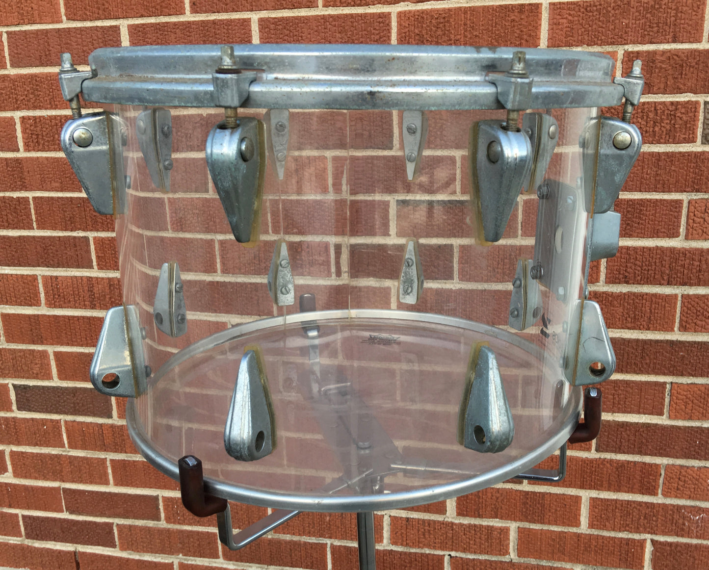 Zickos 14" Single Tom Clear vistalite