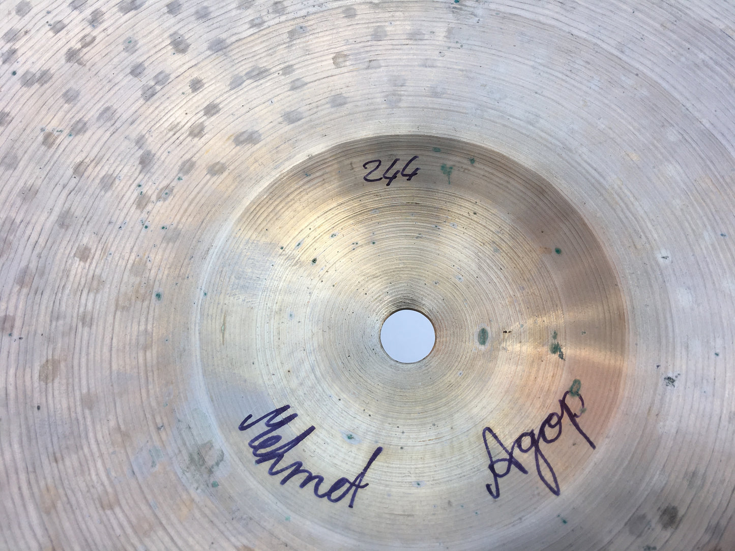 Istanbul pre split 12" splash cymbal