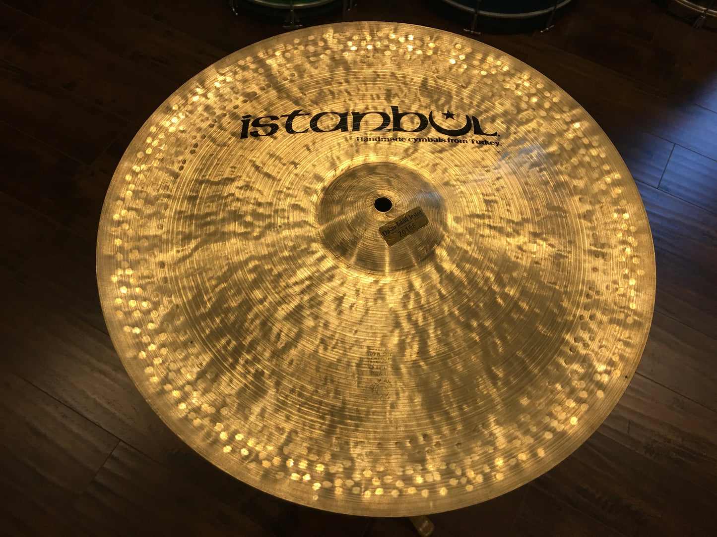 16" Istanbul Pre Split Turkish China Cymbal - Rare - 834g