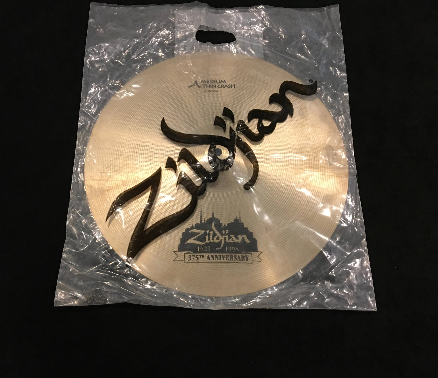 16" Zildjian A Crash Cymbal 375th Anniversary 1998 NOS 1184g