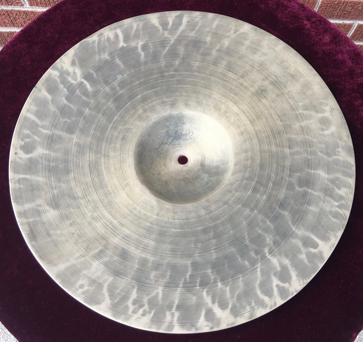 14" Zildjian K Istanbul Old Stamp I Gretsch "G" Stamp Cymbal OS-I 1224g #553