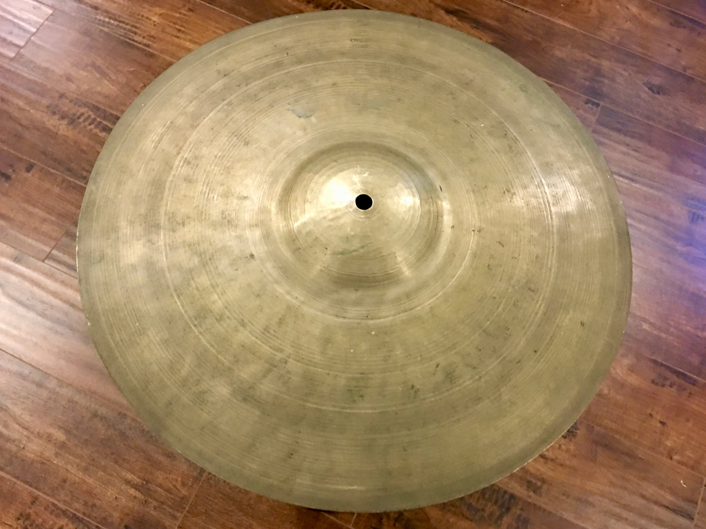 14" Zildjian K Istanbul Old Stamp I Gretsch "G" Stamp Cymbal OS-I 1224g #553
