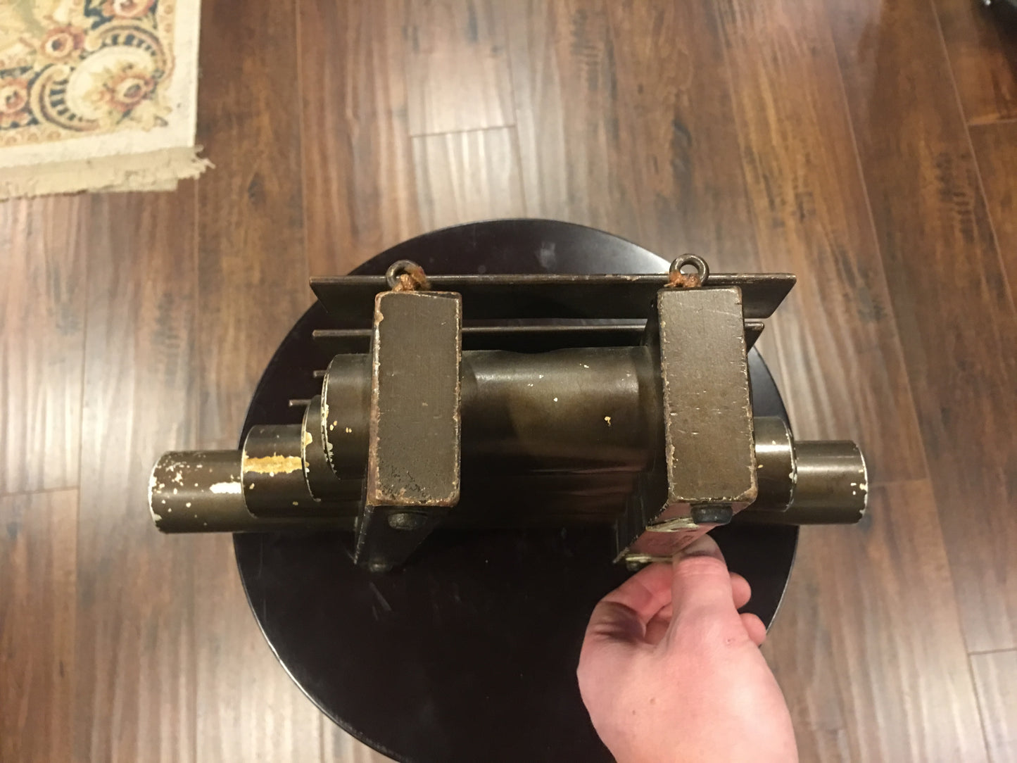 1920s/30s Deagan 4 Bell Railroad Dinner Bell Set w/ Mallet