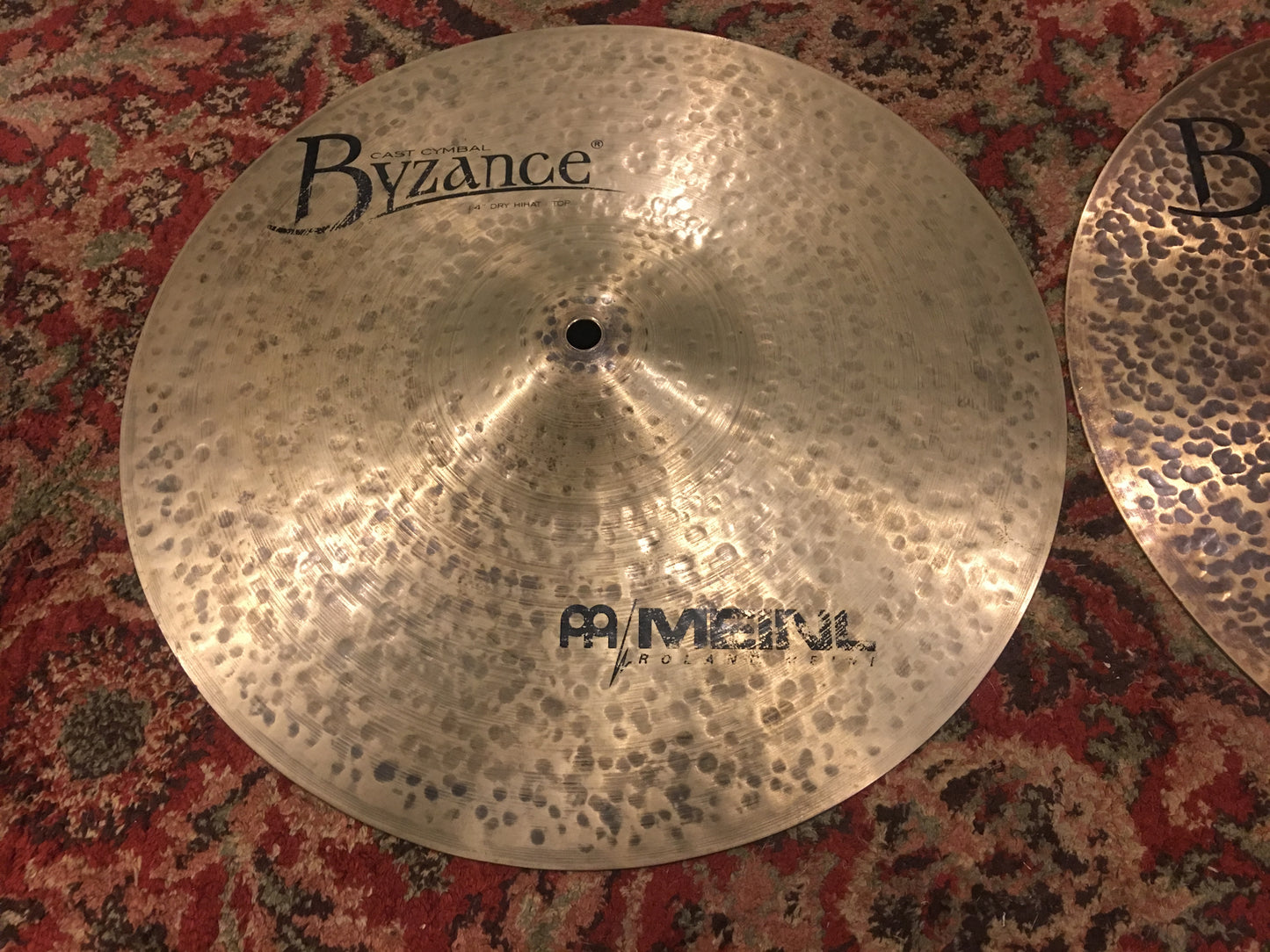 14" Meinl Byzance Dry Hi-Hat Cymbals 1018/1358g