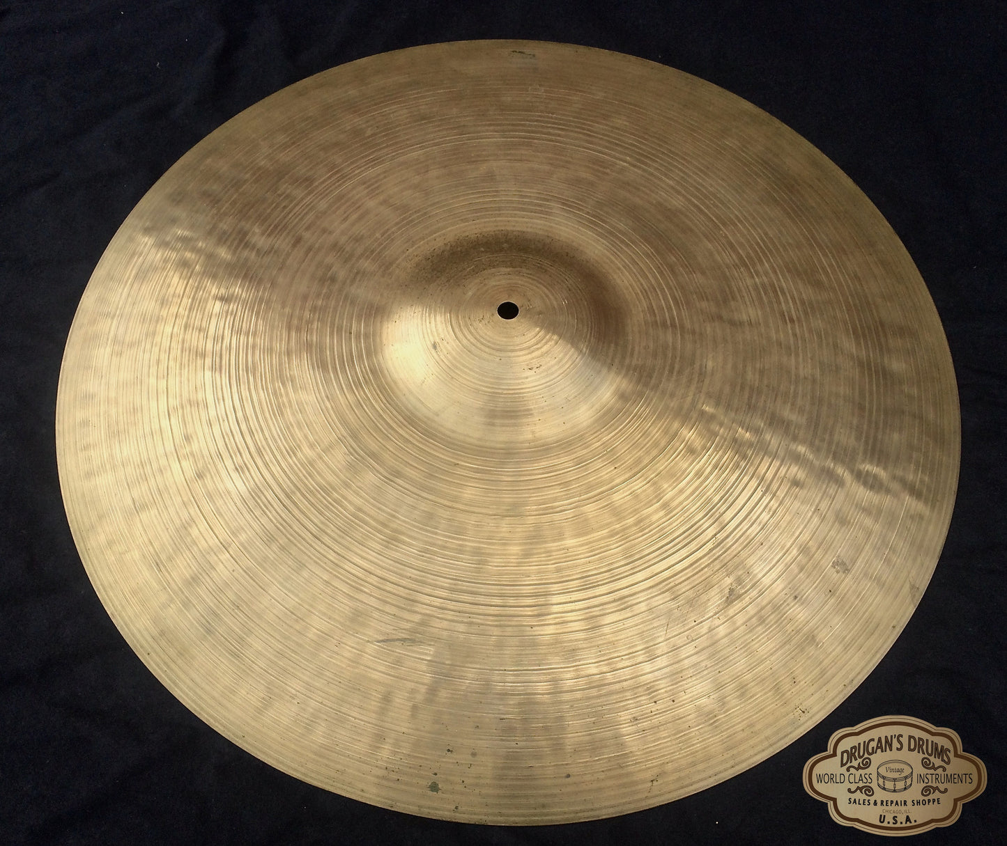 20" Incredible Vintage Zildjian K Istanbul 1876 g Inventory # 155